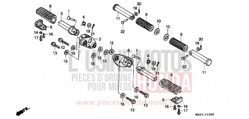 MARCHE VT600CS de 1995
